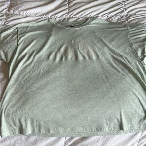 Adidas Green Short Sleeve Tee Casual Comfort